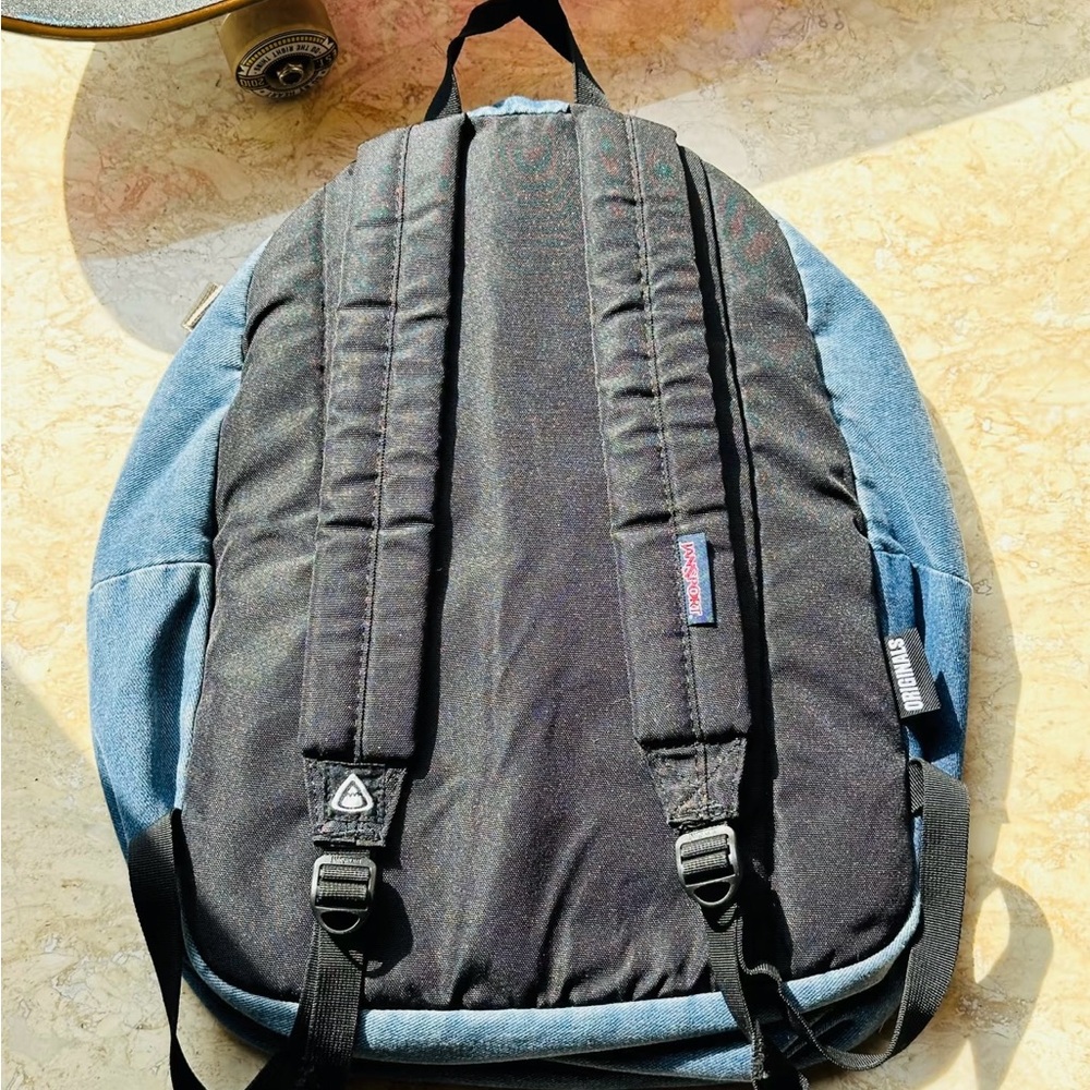 Rare Jansport Spider-Man Backpack – Limited Classic Blue Jean Style - Picture 2 of 3